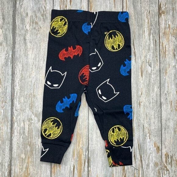 Batman & Dinosaur Snug Fit Short Sleeve Pajamas 2, 2-Piece Sets Size 12M - Picture 7 of 13